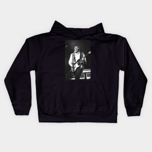 Robin Trower BW Photograph Kids Hoodie